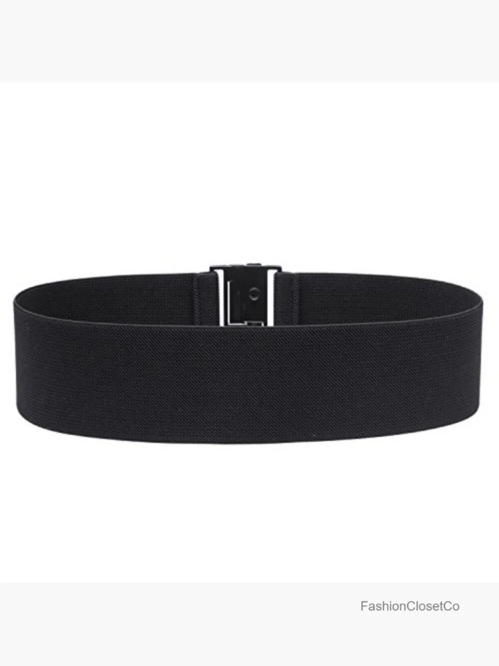 Wide Elastic Waist Belt Cinch Waistband Stretch Belt Trimmer